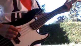 Headfirst Slide Into Cooperstown On A Bad Bet  Fall Out Boy Bass Cover [upl. by Ramma]