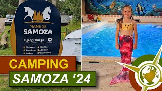 CAMPING SAMOZA IN VIERHOUTEN RONDLEIDING 2024  VLOG 52 [upl. by Avehs]