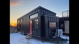 Dramatically modern tiny house designed for a geek [upl. by Cullin]