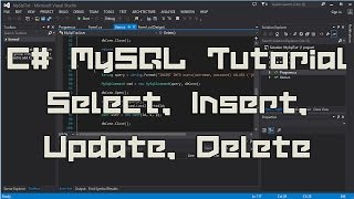 C MySQL Tutorial  Connecting Select Insert Update Delete [upl. by Ariaet474]