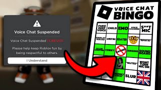 Roblox Voice Chat Bingo [upl. by Asille]