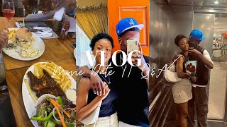 VLOG MOVIE DATE  LIL QampA EDITION [upl. by Broeder52]