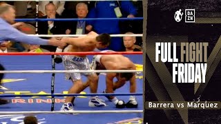 Full Fight  Marco Barrera vs Juan Manuel Marquez Mexico vs Mexico Super Feather Title FREE [upl. by Rexfourd68]