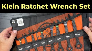 Klein Tools 8 Piece Set Metric Ratchet Wrench  Model69408MG First impressions [upl. by Neelyar]