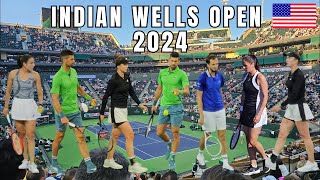 Indian Wells Open 2024  Indian Wells Tennis Garden  Tennis Paradise [upl. by Enilra]