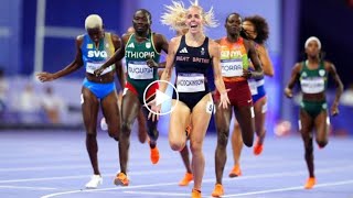 Keely Hodgkinson Wins 800m Womens Final amp Wins Gold Medal For Great Britain At Paris Olympics 2024 [upl. by Yelsehc]