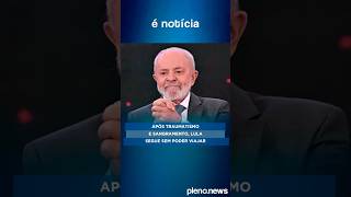 Após traumatismo e sangramento Lula segue sem poder viajar [upl. by Emanuele367]