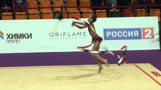 Аверина Дина лента ГранПри Москва 2014 GrandPrix Moscow [upl. by Komsa]