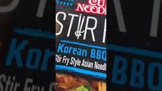 Cup Noodles Stir Fry  Korean BBQ [upl. by Legin385]