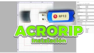 RIP Software para DTF  AcroRip tutorial de instalación para tinta DTF [upl. by Doretta304]