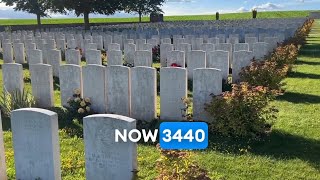 Visiting Ovillers Military Cemetery on the Somme [upl. by Oza719]