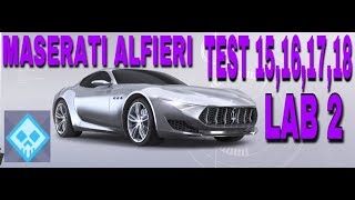 Asphalt 8 RampD test 15161718 lab 2 Maserati Alfieri [upl. by Perlie]