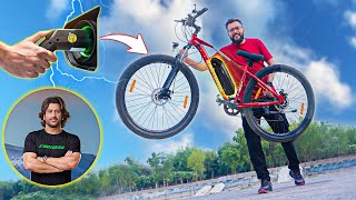 I Bought MS Dhoni Wali Electric Cycle in Real Life [upl. by Adlih]