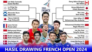 Hasil Drawing French Open 2024 Neraka Banget Drawnya frenchopen2024 franceopen2024 [upl. by Hetti]