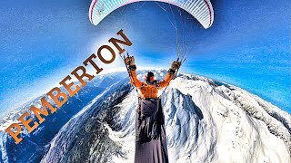 Spring Flying In Pemberton  Paragliding Hyperlapse [upl. by Bose]