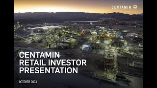 CENTAMIN PLC  Investor Presentation [upl. by Salohcim]