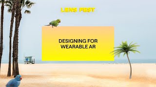 Designing for Wearable AR [upl. by Namad806]