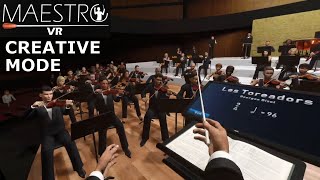 Maestro VR  Gameplay  Creative Mode [upl. by Gnel]