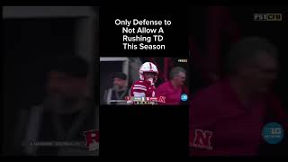 Nebraska Football  Defense Goal Line Stand Against Rutgers collegefootball nebraskafootball [upl. by Yajnas]