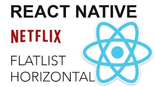 React Native  Netflix App FlatList horizontal [upl. by Schmitt661]