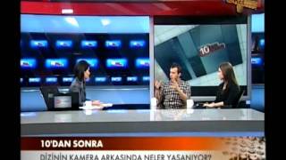 Ezgi Asaroğlu ve Ali Atay Leyla ile Mecnun 10dan Sonra Programında 301210  TRT Haber [upl. by Erlinna]