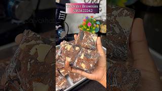 Brownies full ah waste aagirum nenachen 😭shortsfeed shorts brownies brownie cake shortsvideo [upl. by Dadirac]