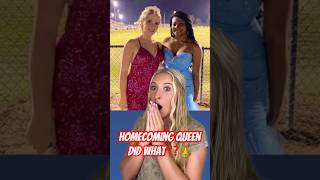 Homecoming Queen Did WHAT⁉️😱 homecoming queen kindness christlike emotional shorts [upl. by Rehnberg893]