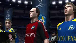 Вечерняя ЛЧ в PES 2009 1 [upl. by Cohberg787]