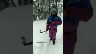 9000 Feet Above Sea Level 😃✌️ solangvalley manalihimachalpradesh paragliding nature snowfall [upl. by Odelle]