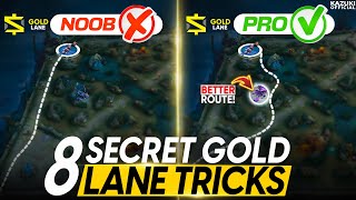 8 SECRET TIPS TO BE THE BEST GOLD LANER  MLBB GOLD LANE GUIDE 2024 [upl. by Montague960]