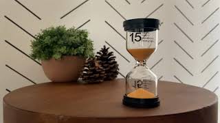 15 Minute Sand Timer [upl. by Ostler677]