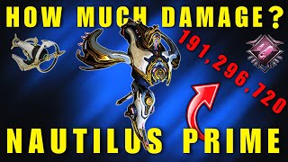 WARFRAME NAUTILUS PRIME amp VERGLAS PRIME  STEEL PATH NUKE COMPANION [upl. by Irrabaj]