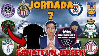 MIS PRONÓSTICOS PARA LA JORNADA 7 DEL CLAUSURA 2024  GÁNATE LA PLAYERA DE TU EQUIPO FAVORITO [upl. by Amuwkuhc]