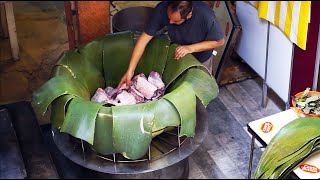 Hidalgo Style Barbacoa de Borrego in Mexico City at Barbacoa Renatos [upl. by Cathe135]