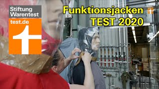 Funktionsjacken Test 2020 Sind PFCfreie Outdoorjacken dauerhaft regendicht Stiftung Warentest [upl. by Notnil381]