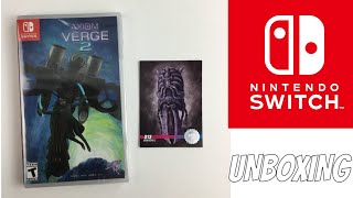 AXIOM VERGE 2 GAME UNBOXING [upl. by Limaj]