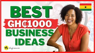 50 Businesses You Can Start with 1000 Cedis in Ghana 100  Business ideas in Africa [upl. by Auohc]