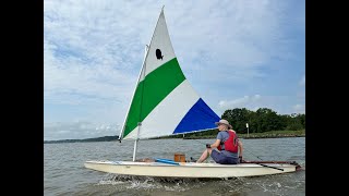 AMF Sunfish MADISON Sailing the James River [upl. by Irving]