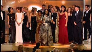 Golden Globes 2007 Greys Anatomy Best TV Drama [upl. by Netsirhc756]