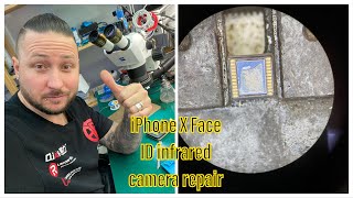 How to repair a broken infrared cam on an iPhone XXSXS Max1111 Pro11 Pro Max fast amp easy [upl. by Behka548]