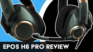 The BEST GAMING HEADSET EPOS H6 Pro Closed Wired Headset Review [upl. by Kcirddec197]