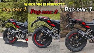 Installing pro disc 123 ll which one is best for bike llFull information and full installing video [upl. by Atinuaj]