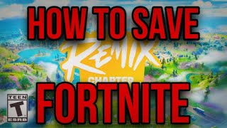 How OG Chapter 2 COULD Save Fortnite… [upl. by Anesor]