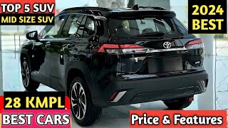 Top 5 Mid Size Suv in India  Best Mid Size SUV cars Power amp Features Full Details [upl. by Ettelliw970]