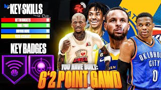 NEW BEST POINT GUARD BUILD ON NBA 2K24 THREES DUNKING SPEED  SIGS [upl. by Atnuahc]