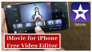 iMovie Free Video editor for iPhone  iMovie tutorial in Hindi  Urdu  Free video editor [upl. by Nylsirhc782]