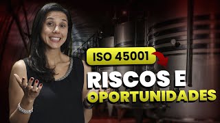 Riscos e oportunidades na ISO 45001  QMS Brasil [upl. by Navy962]