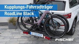 FISCHER KupplungsFahrradträger RoadLine Black Montagevideo ArtNr 102266 [upl. by Heinrich854]