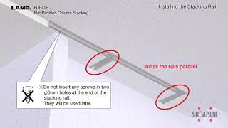 FDP40P Stackable Partition System Sugatsune India [upl. by Gallenz939]