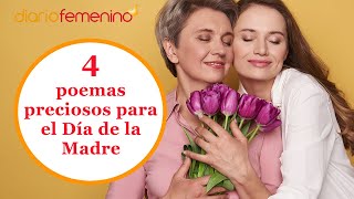 4 Poemas para madres ❤️ Preciosas poesías cortas y largas para dedicar a mamá cualquier día del año [upl. by Hamer]